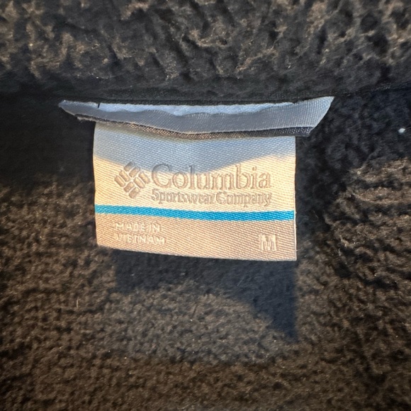 Columbia Black Fleece Jacket - Picture 3 of 5
